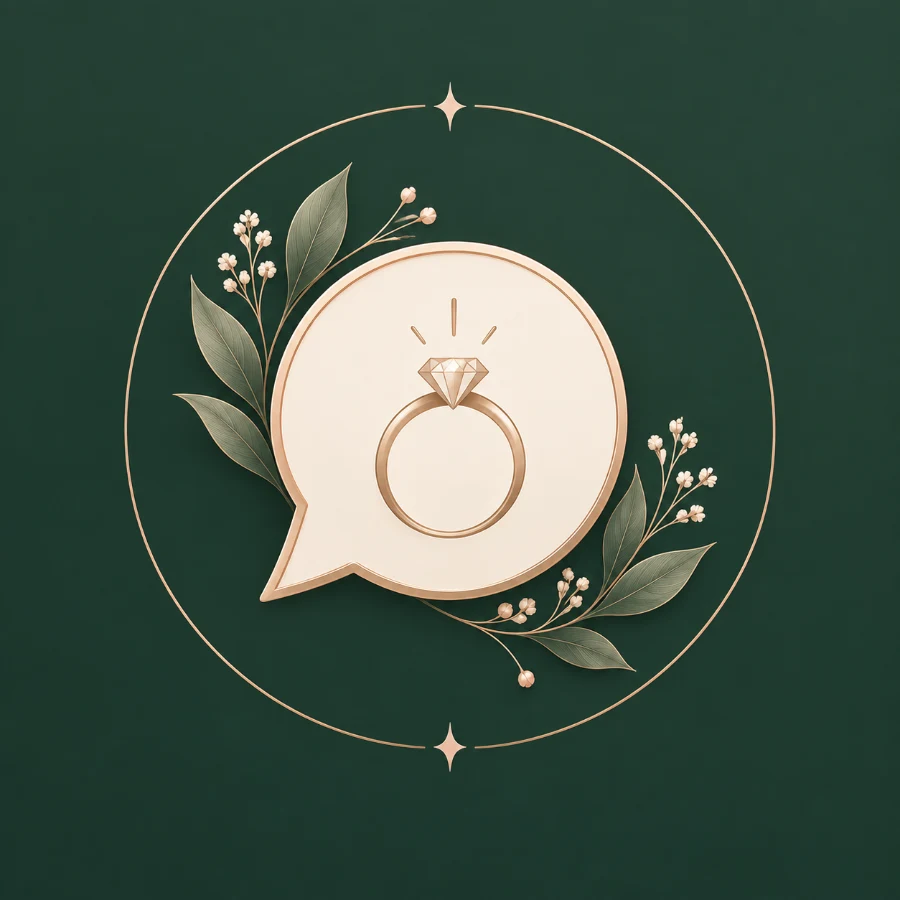 Convite para o grupo Garimpo de Noiva no WhatsApp