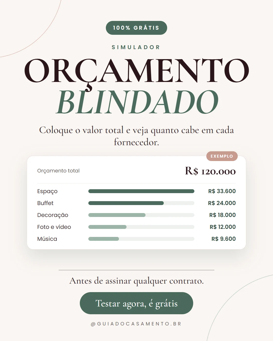Simulador Orçamento Blindado: veja quanto cabe em cada fornecedor